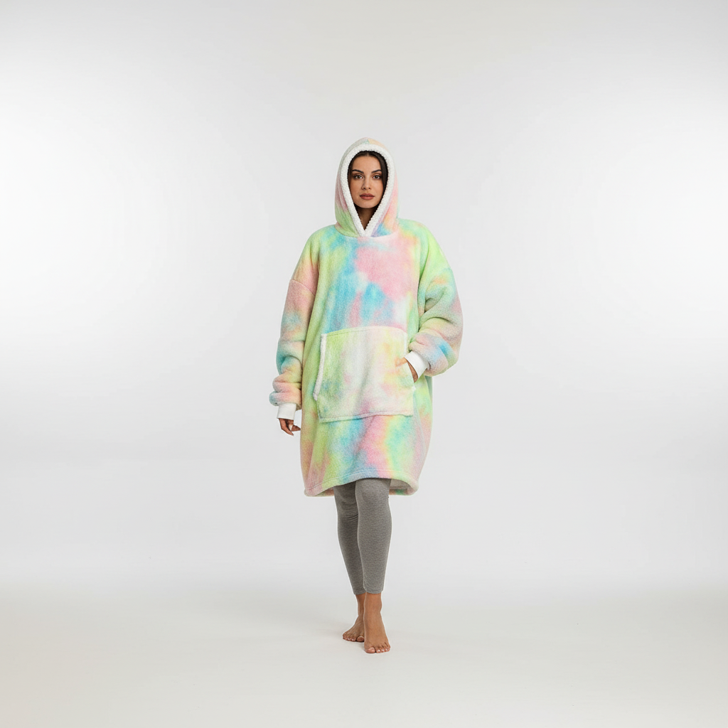 Hoodie i koc połączone - SnuggleBlanket