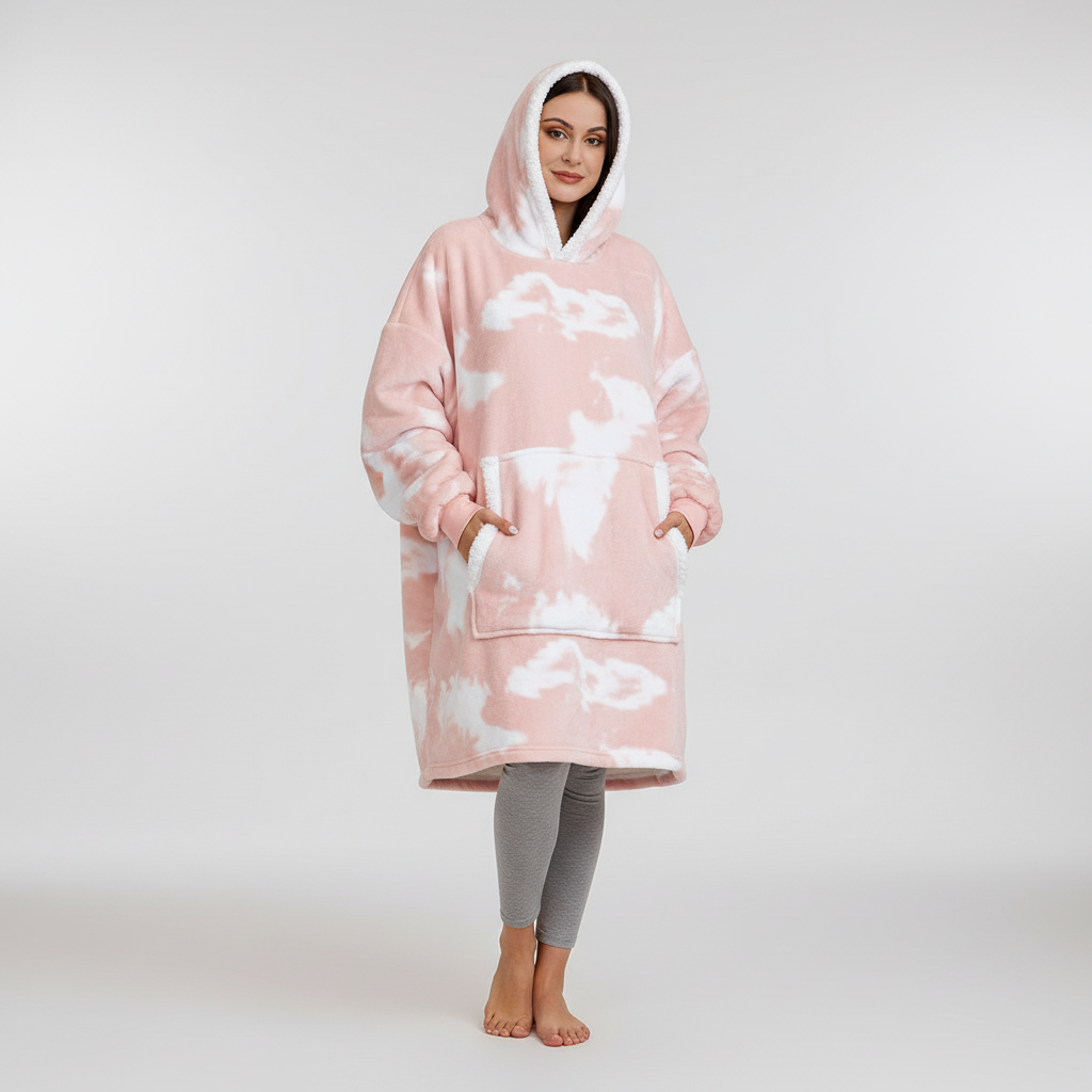 Hoodie i koc połączone - SnuggleBlanket