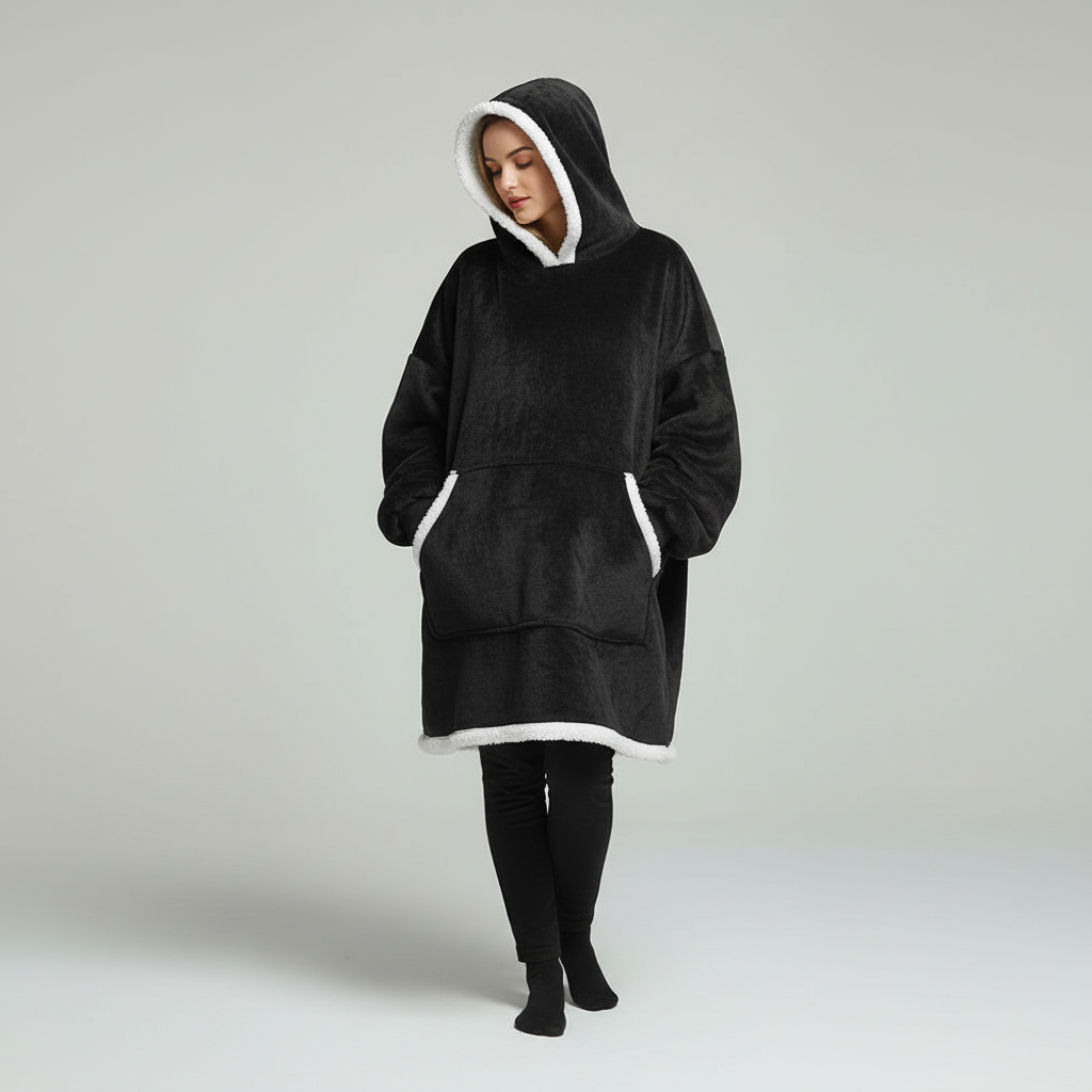 Hoodie i koc połączone - SnuggleBlanket