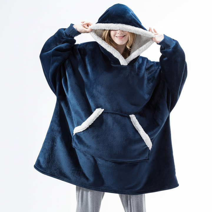 Hoodie i koc połączone - SnuggleBlanket