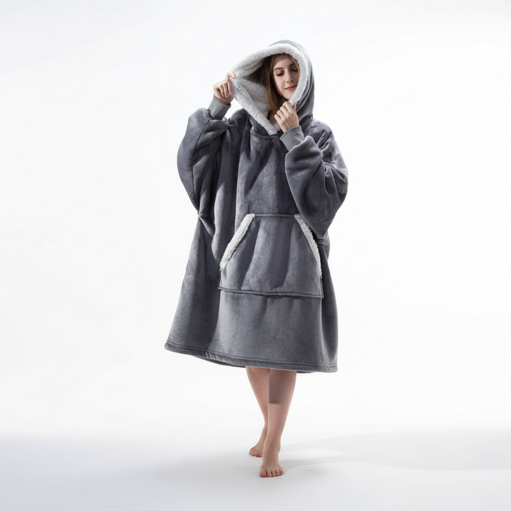 Hoodie i koc połączone - SnuggleBlanket