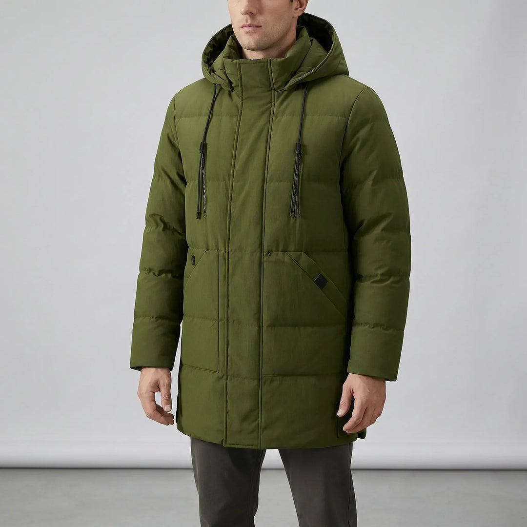Ocieplana parka z kapturem - Laurin