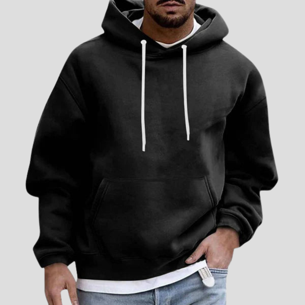 Bluza z kapturem o luźnym kroju - Marcel
