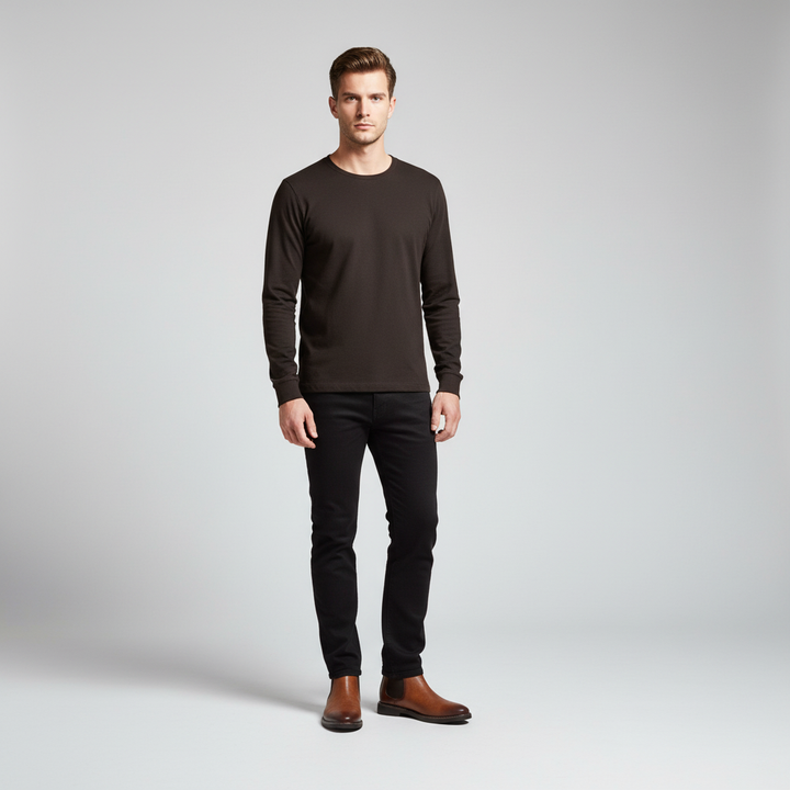 Klasyczne męskie botki Chelsea - Leon