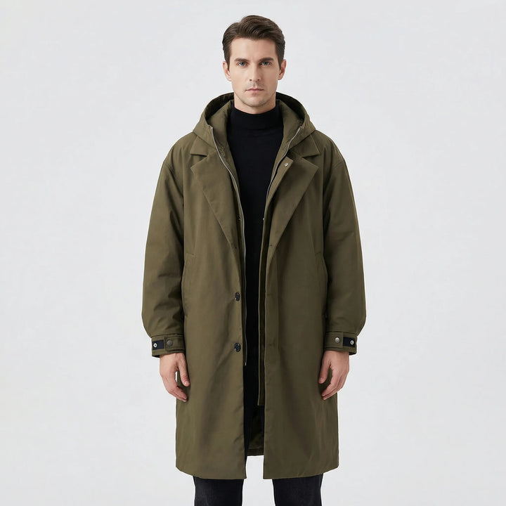 Klasyczny parka-trencz męski - Armando
