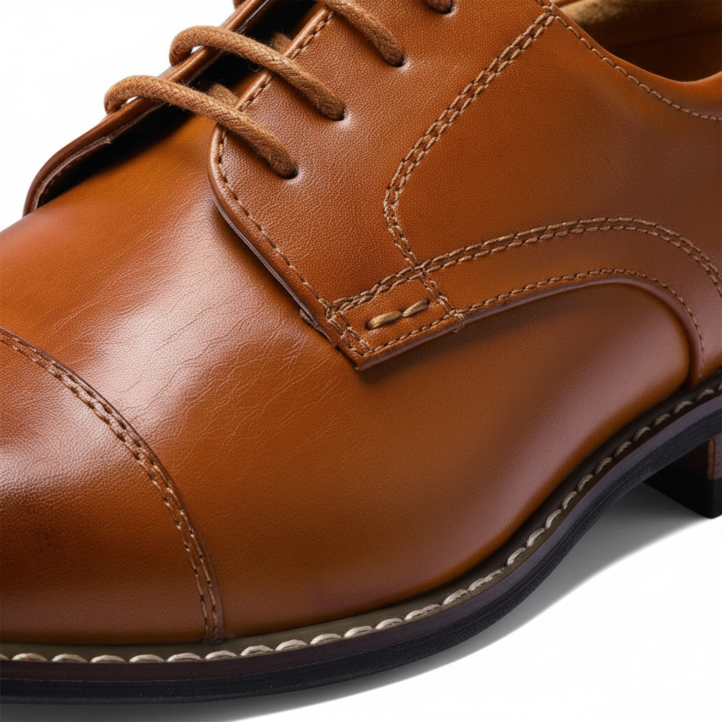 Klasyczne pantofle męskie w stylu wingtip - Oliver