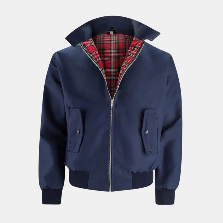 Klasyczny design kurtki Harrington - Damien