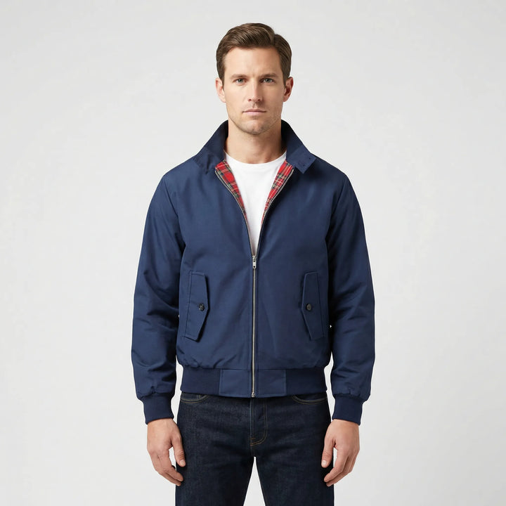 Klasyczny design kurtki Harrington - Damien