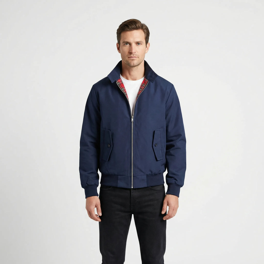 Klasyczny design kurtki Harrington - Damien