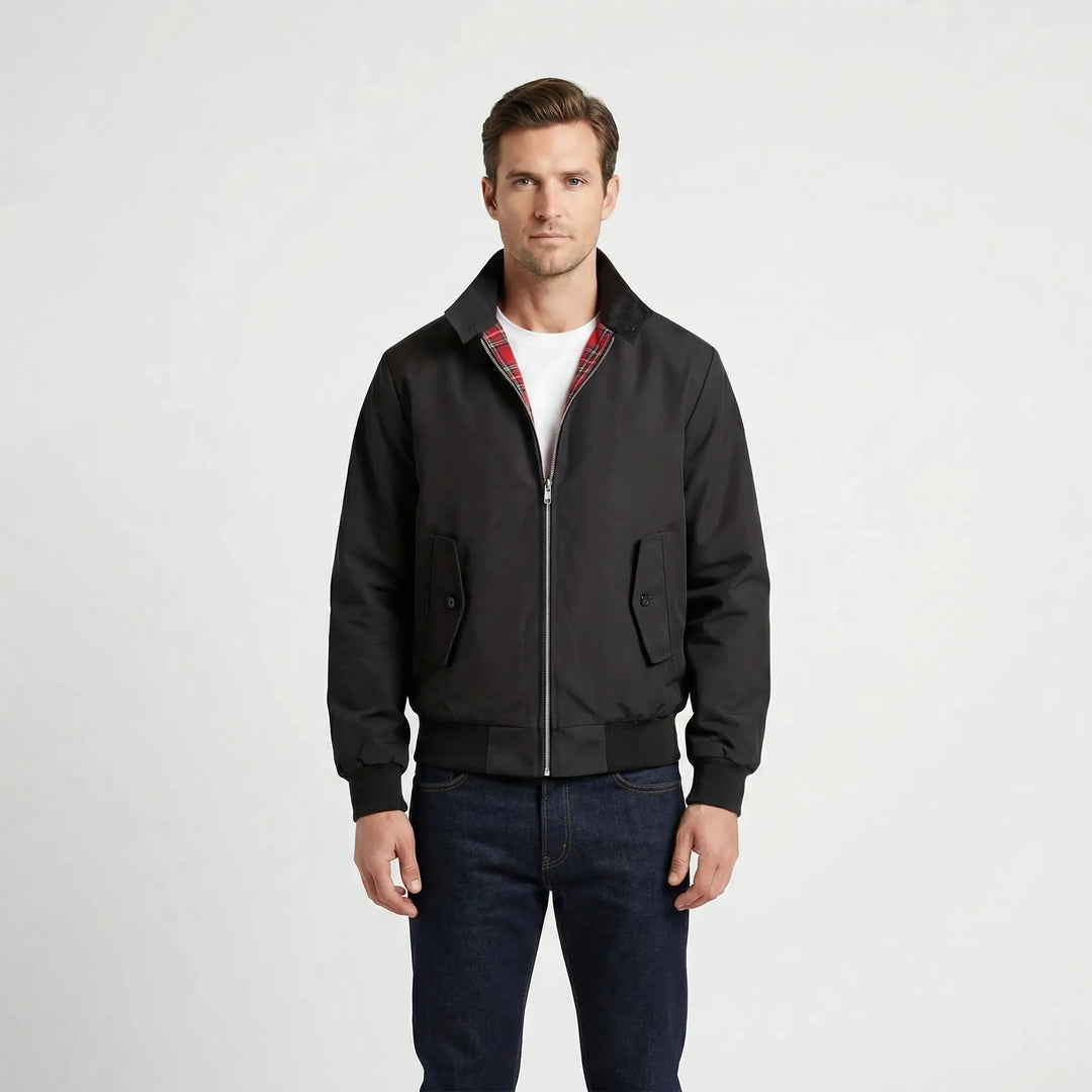 Klasyczny design kurtki Harrington - Damien