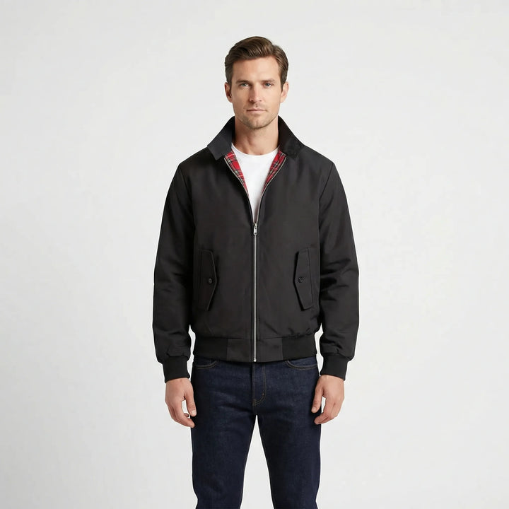 Klasyczny design kurtki Harrington - Damien