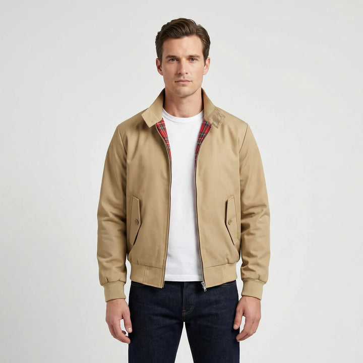 Klasyczny design kurtki Harrington - Damien