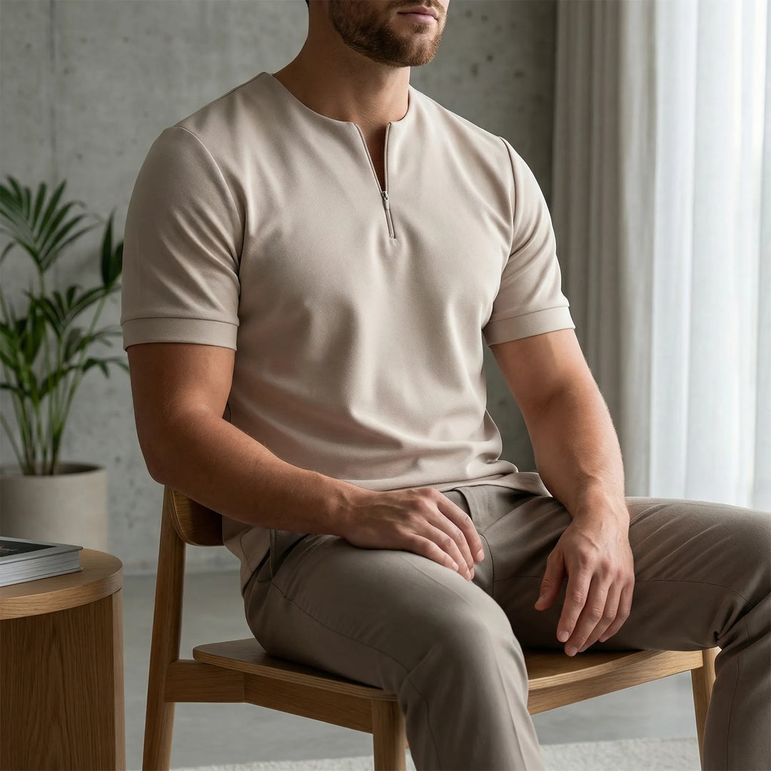 Dopasowany t-shirt na co dzień - Nelson