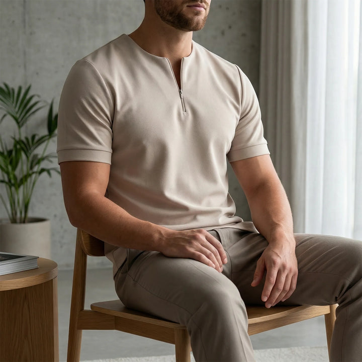 Dopasowany t-shirt na co dzień - Nelson