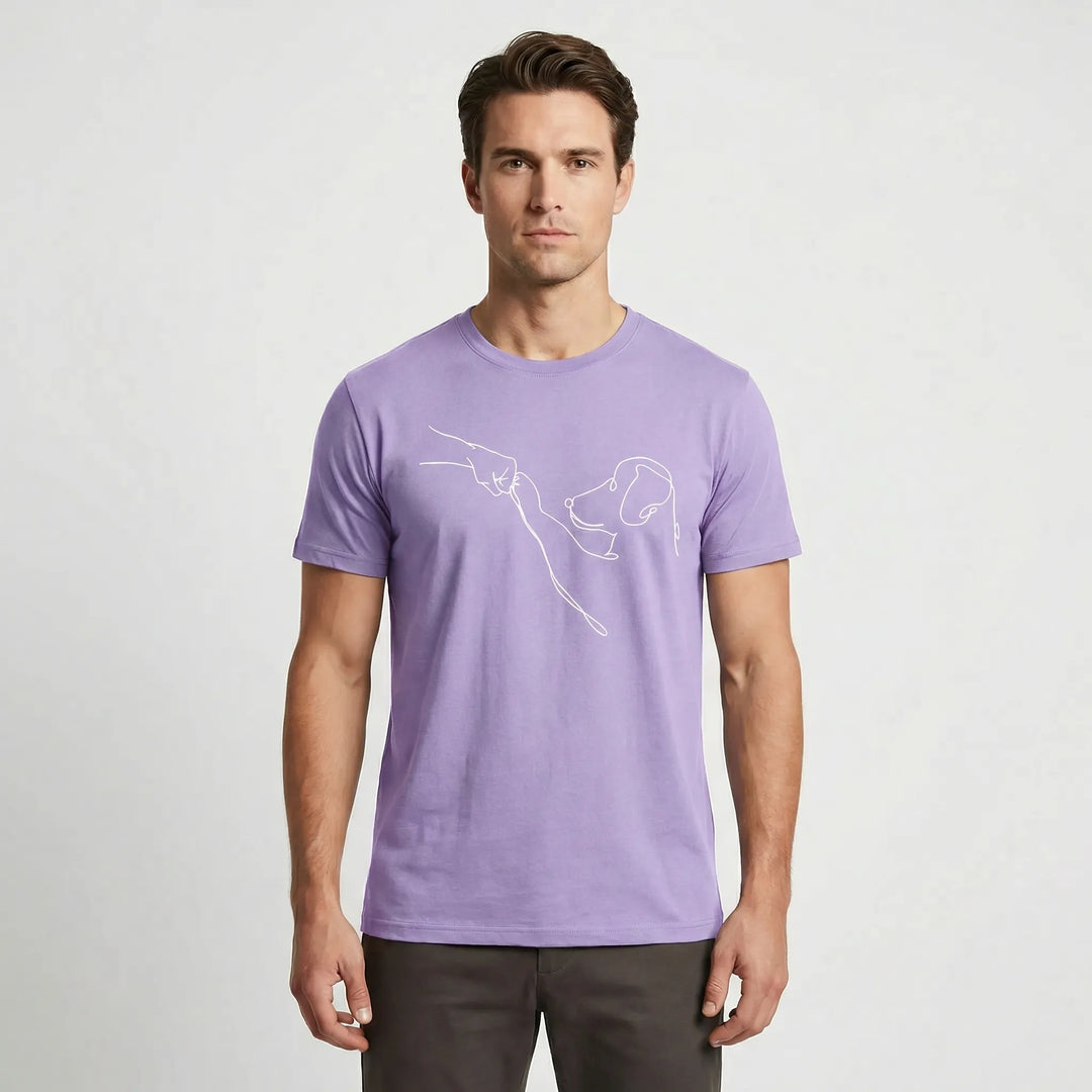 T-shirt męski z krótkim rękawem - Conner