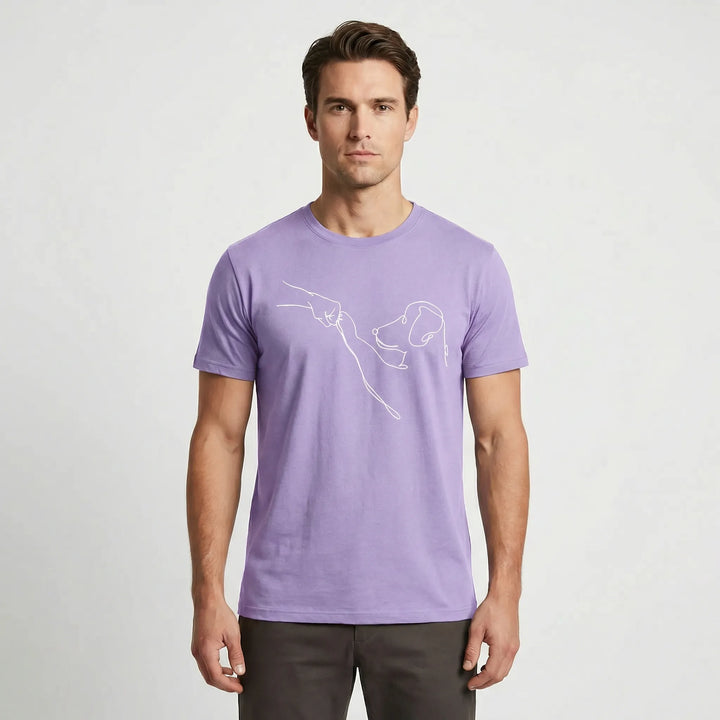 T-shirt męski z krótkim rękawem - Conner
