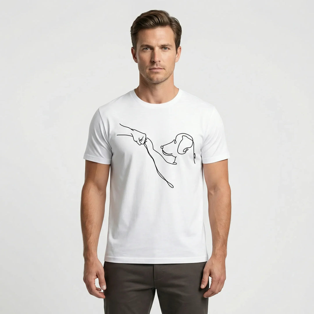 T-shirt męski z krótkim rękawem - Conner