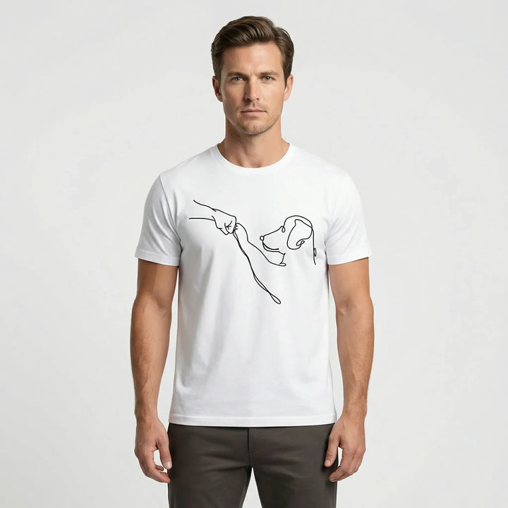 T-shirt męski z krótkim rękawem - Conner