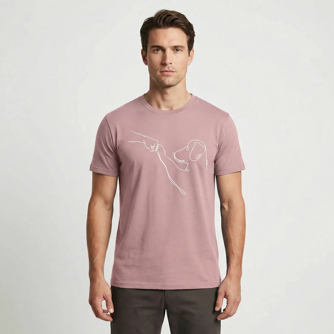 T-shirt męski z krótkim rękawem - Conner