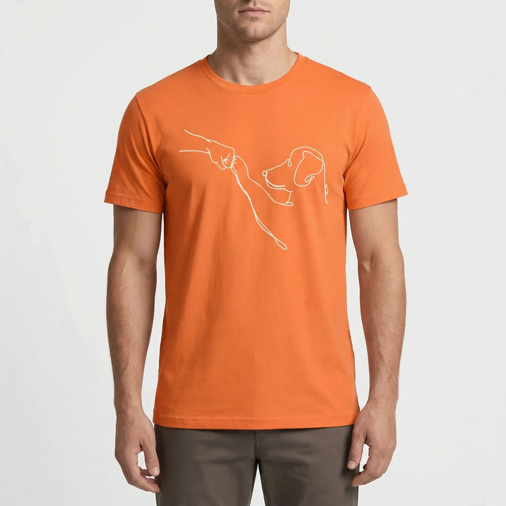 T-shirt męski z krótkim rękawem - Conner