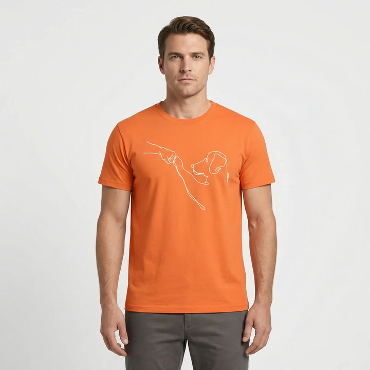 T-shirt męski z krótkim rękawem - Conner