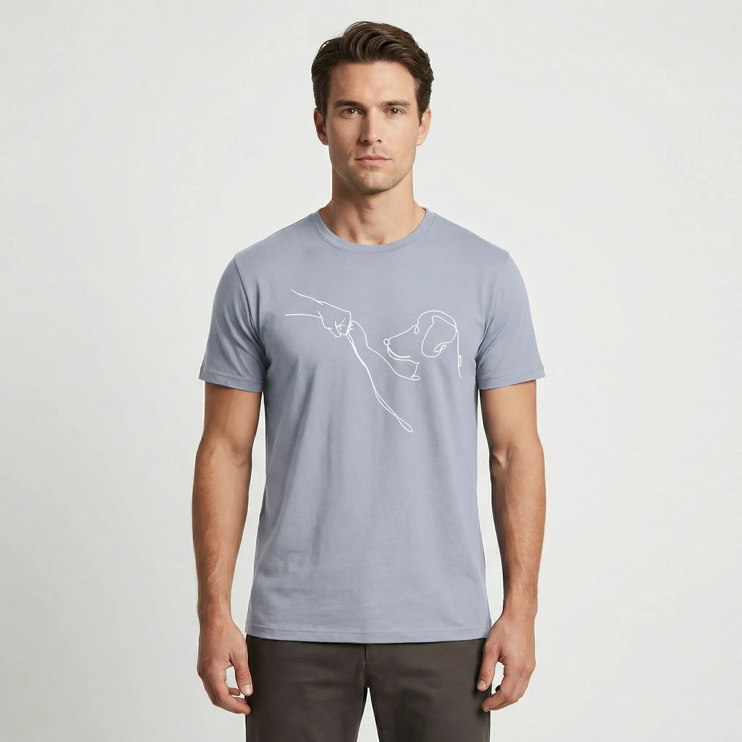 T-shirt męski z krótkim rękawem - Conner