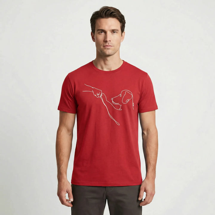 T-shirt męski z krótkim rękawem - Conner