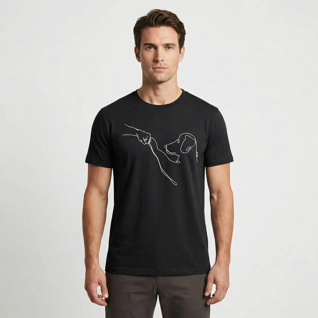 T-shirt męski z krótkim rękawem - Conner