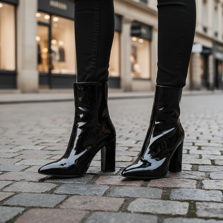 Lackleder Stiefel - Annalena