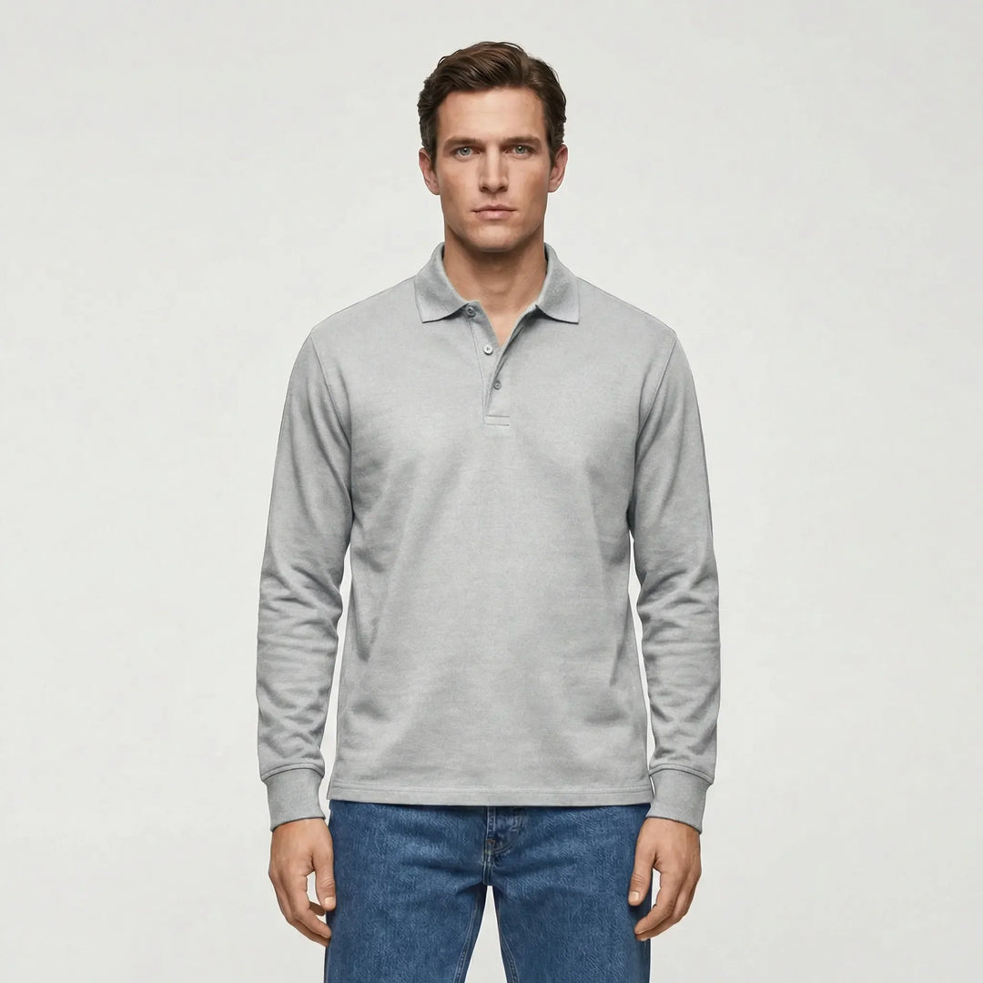 Polo z długim rękawem — styl Ilias