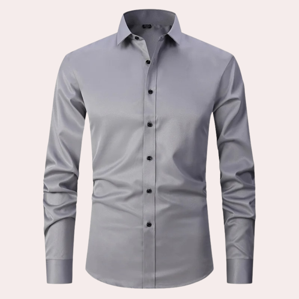 Koszula z długim rękawem slim fit - Kian