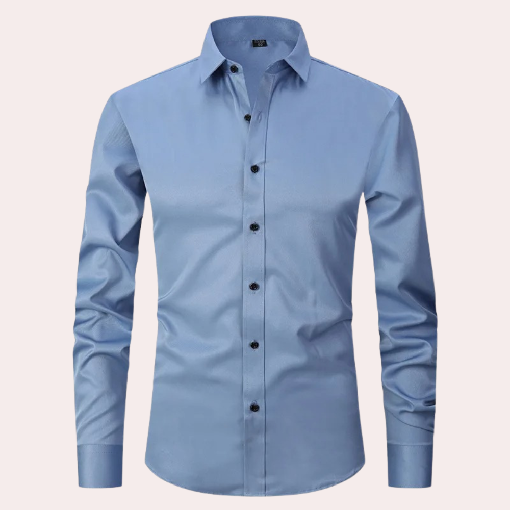 Koszula z długim rękawem slim fit - Kian
