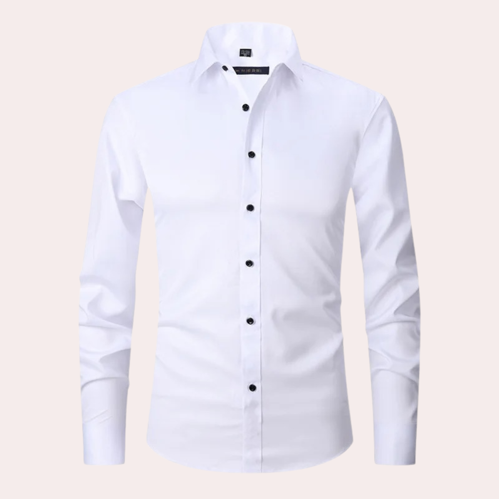 Koszula z długim rękawem slim fit - Kian