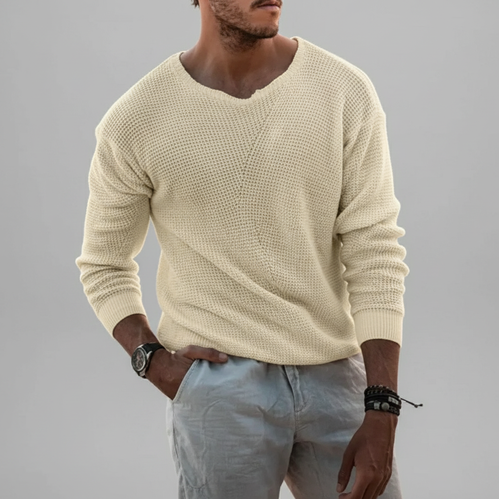 Długi rękaw sweter - WarmthSweater