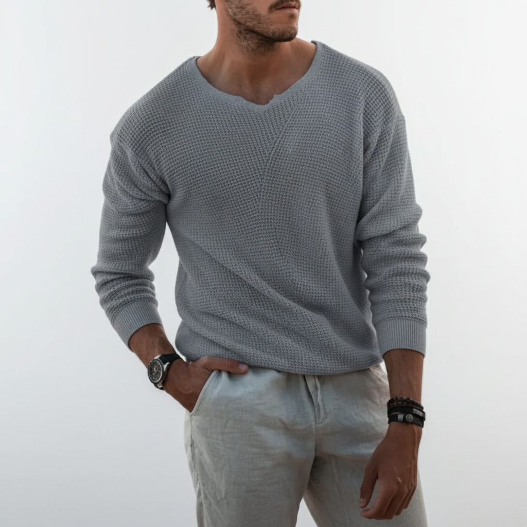 Długi rękaw sweter - WarmthSweater