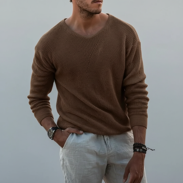 Długi rękaw sweter - WarmthSweater