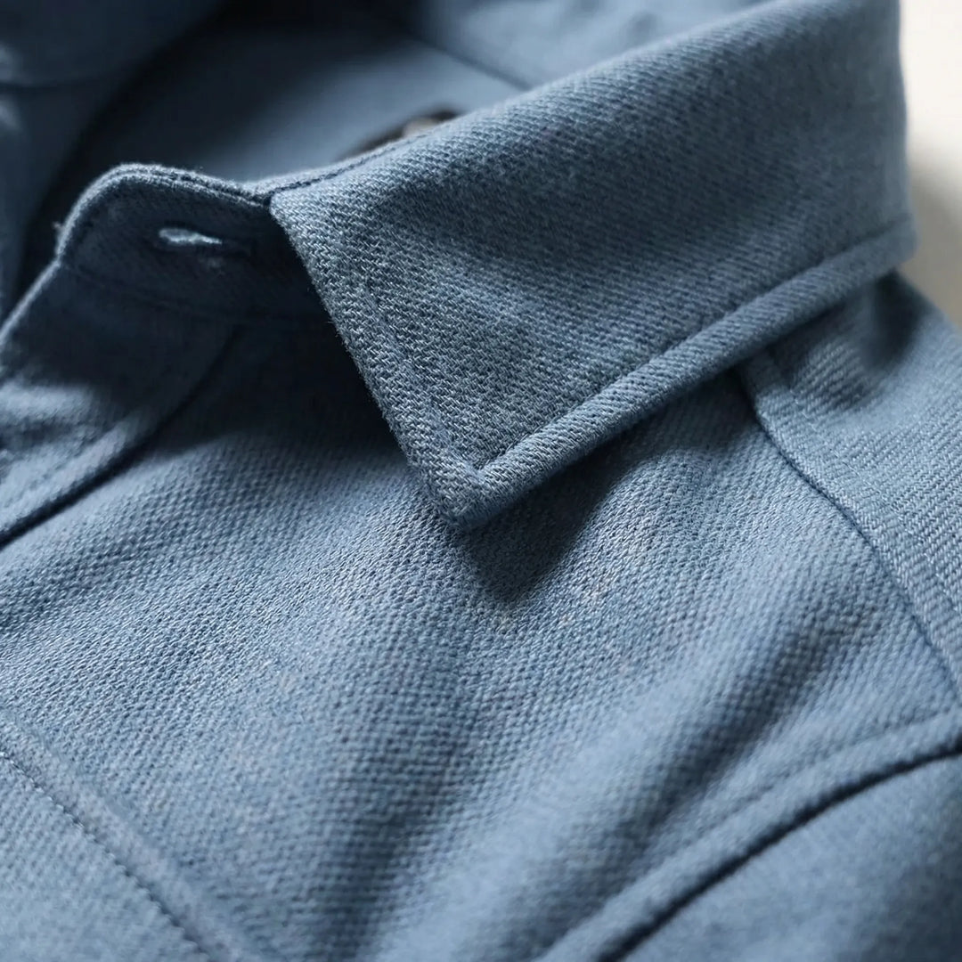 Overshirt z długim rękawem i kieszeniami na piersi - Pablo