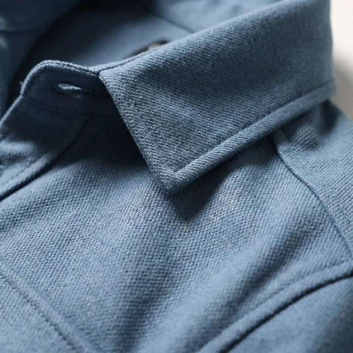 Overshirt z długim rękawem i kieszeniami na piersi - Pablo