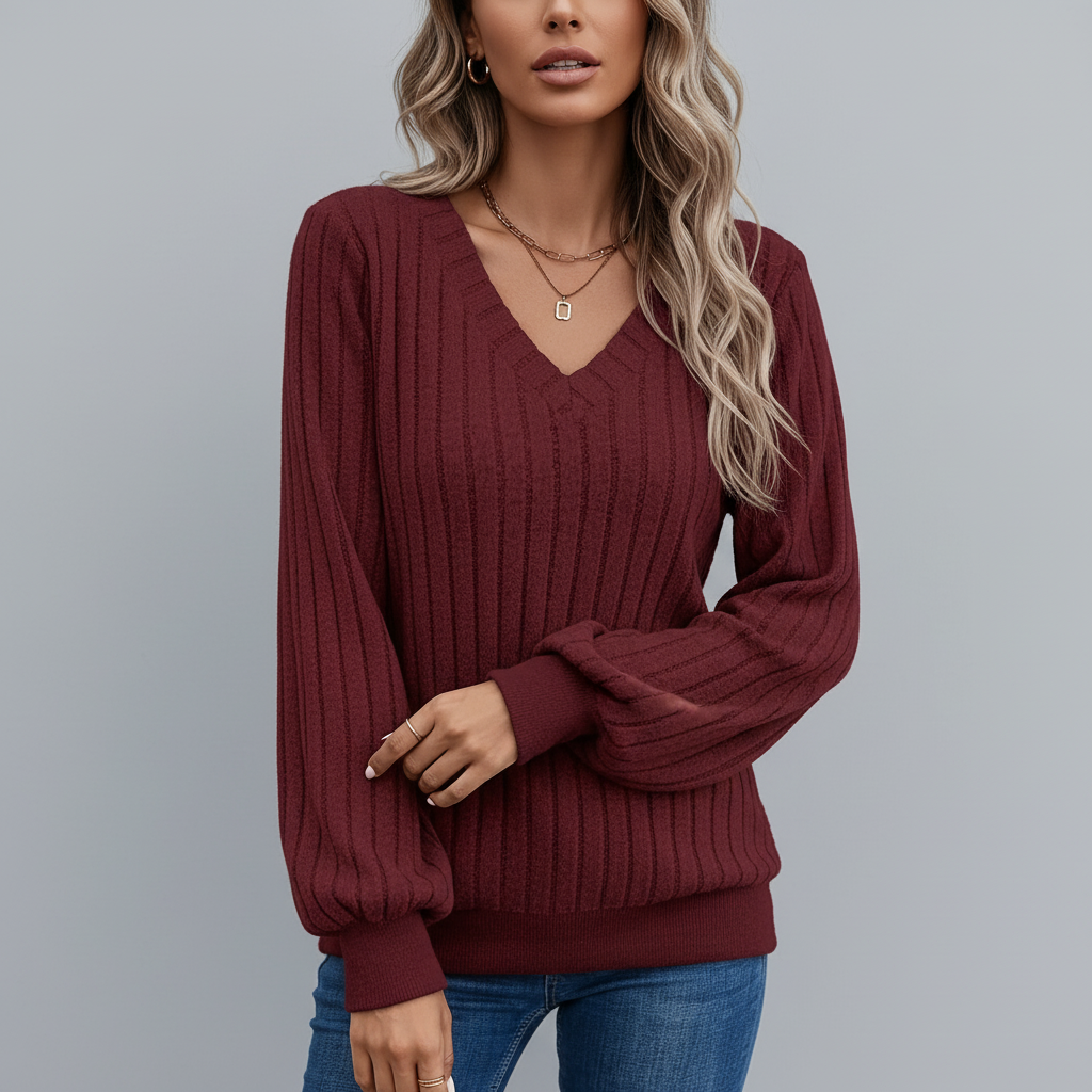Sweter z długim rękawem - Liane
