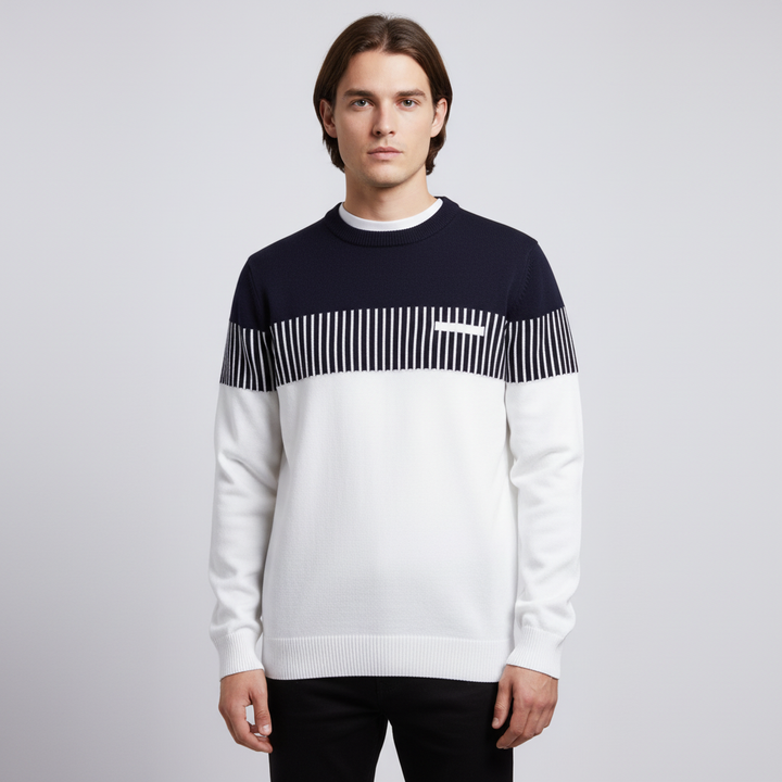 Długi rękaw sweter - StripeMix