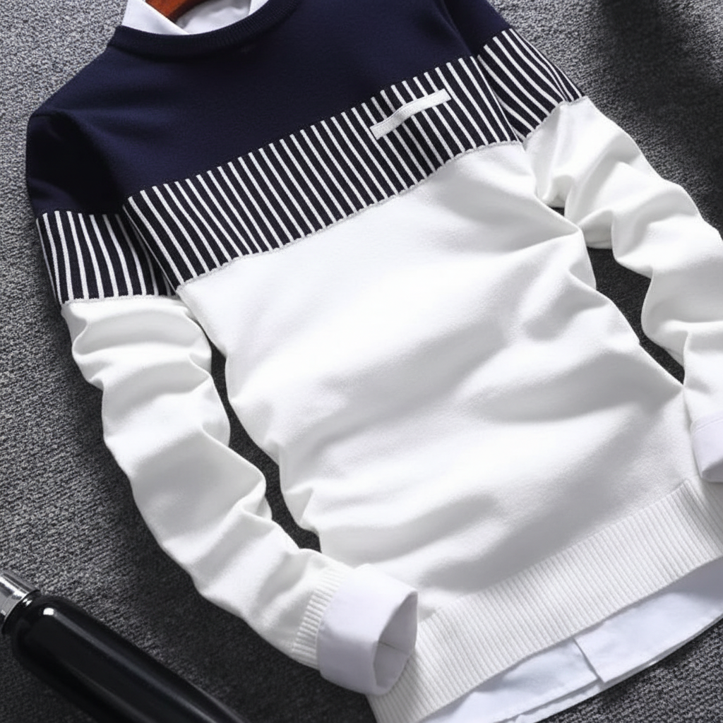 Długi rękaw sweter - StripeMix