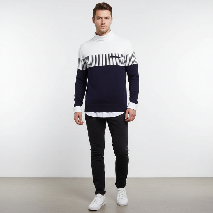 Długi rękaw sweter - StripeMix