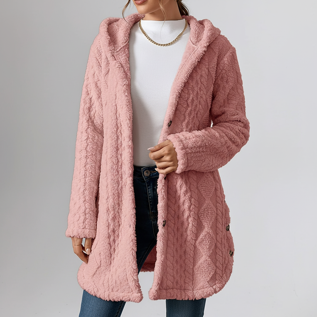 Długi sweter damski - Maja