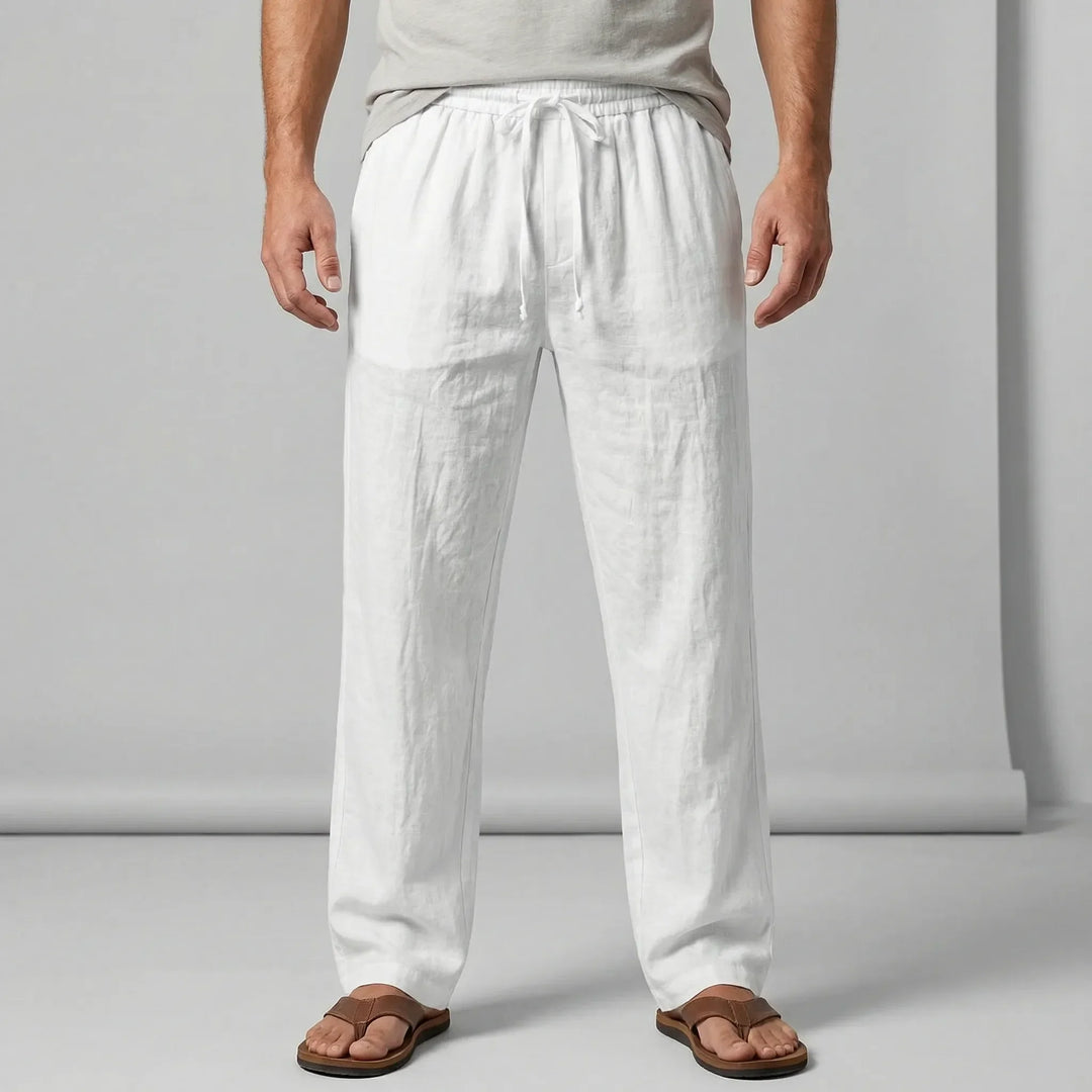 Luźne spodnie męskie w stylu smart casual - Sascha