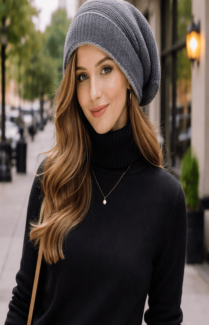 Luźna czapka typu slouchy - Charlie