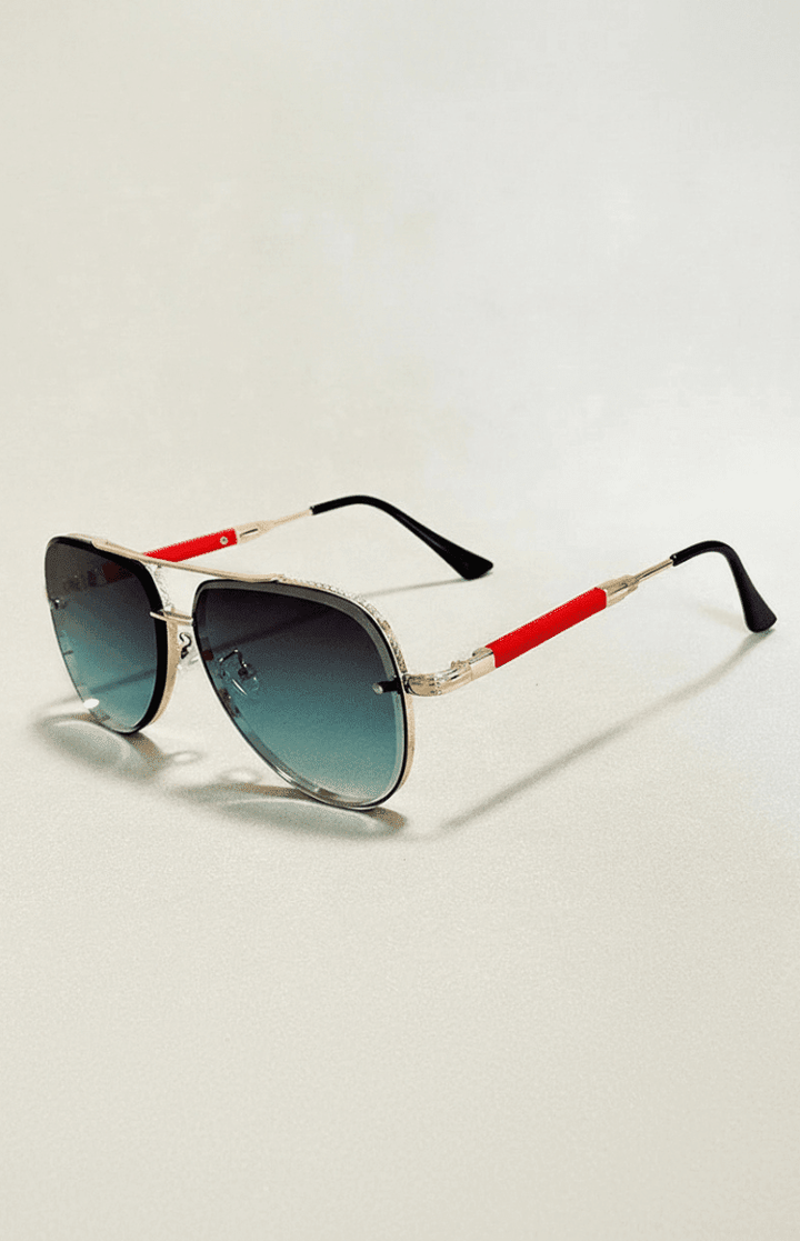 Lekkie okulary przeciwsłoneczne typu aviator - Marleen