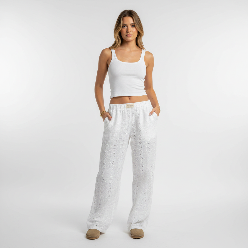 Lekka lounge'owa spodnie - Elvira