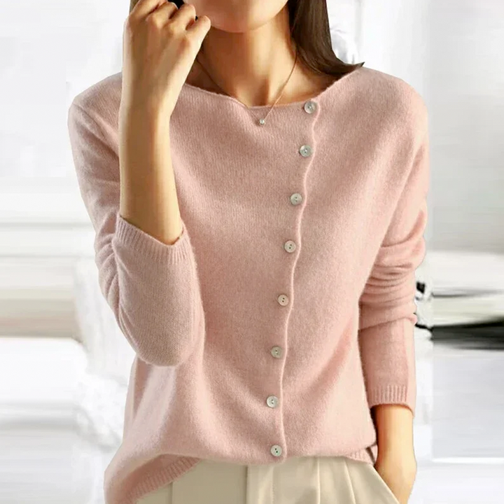 Lekki, przytulny top z dzianiny - Lenya