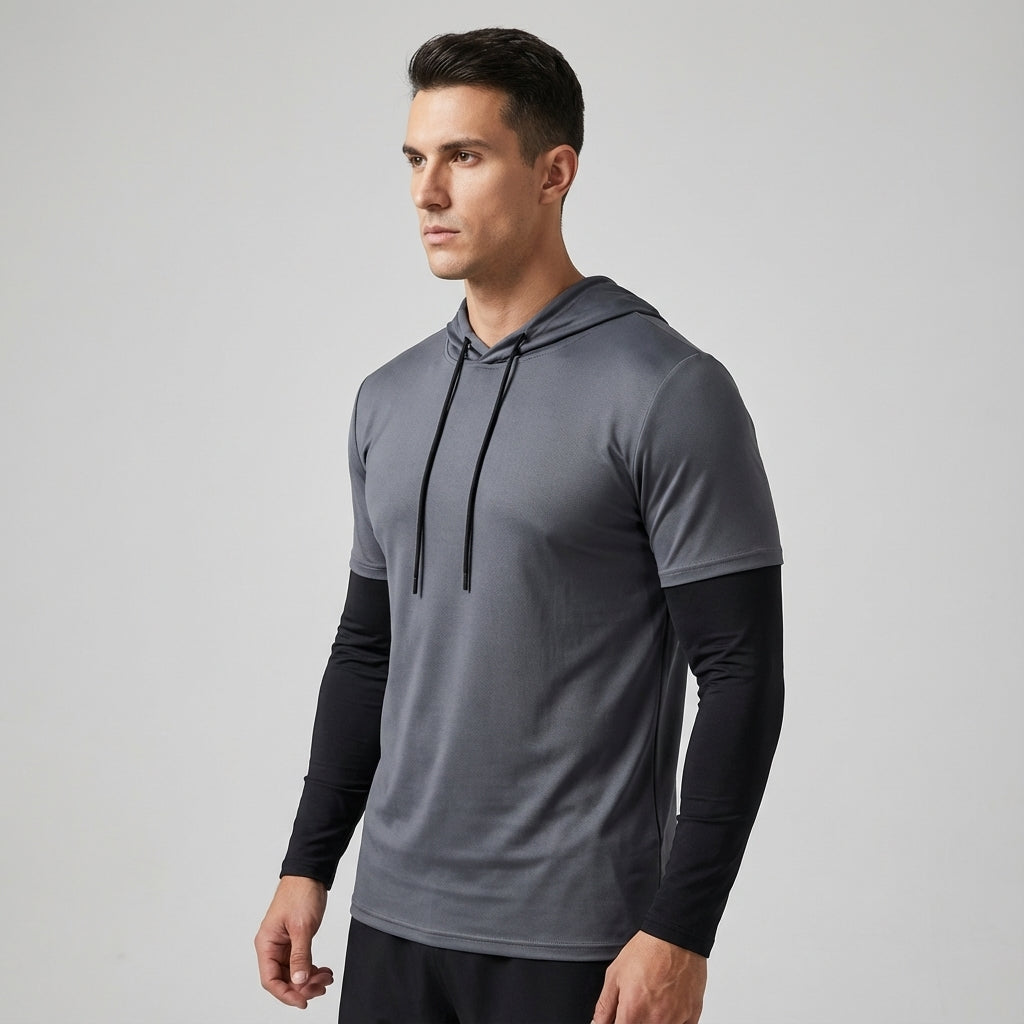 Lekka bluza treningowa z kapturem - Alexander