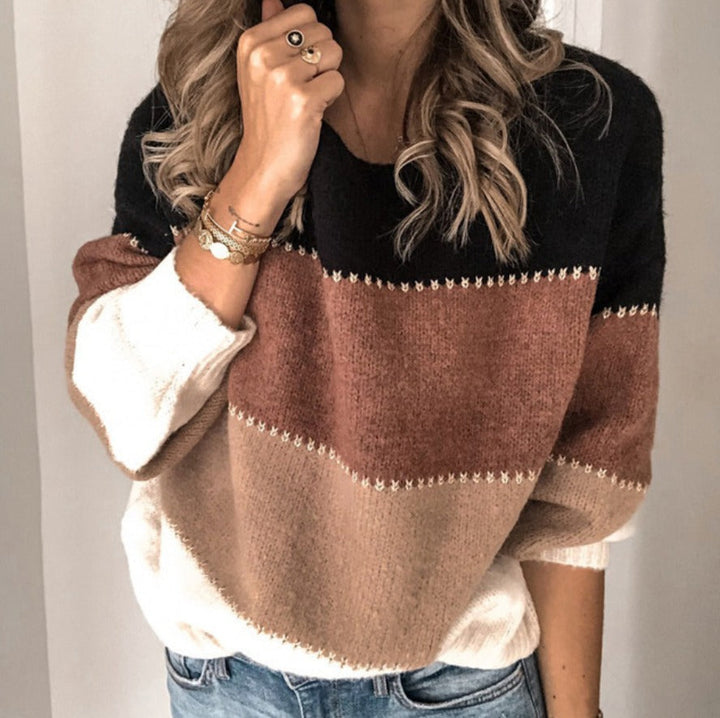 Sweter damski o luźnym kroju - Josefine